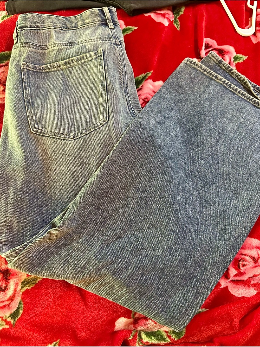 PacSun Madison High rise Girlfriend Blue Denim Jeans